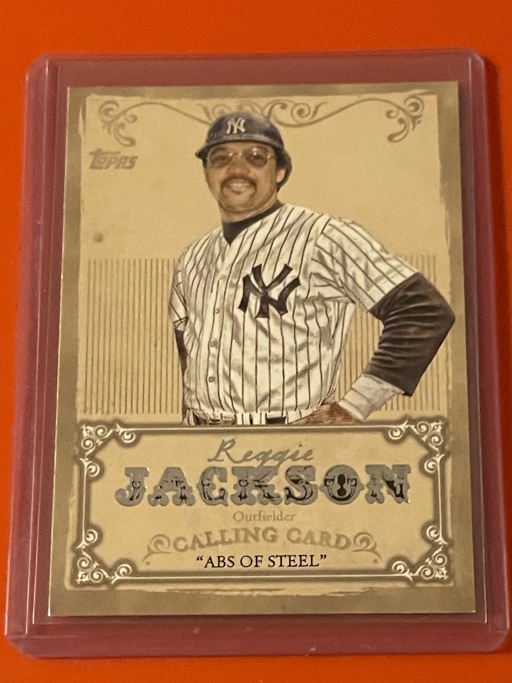 Reggie Jackson #CC-11 2013 Topps [Calling Card] Baseball Trading Card